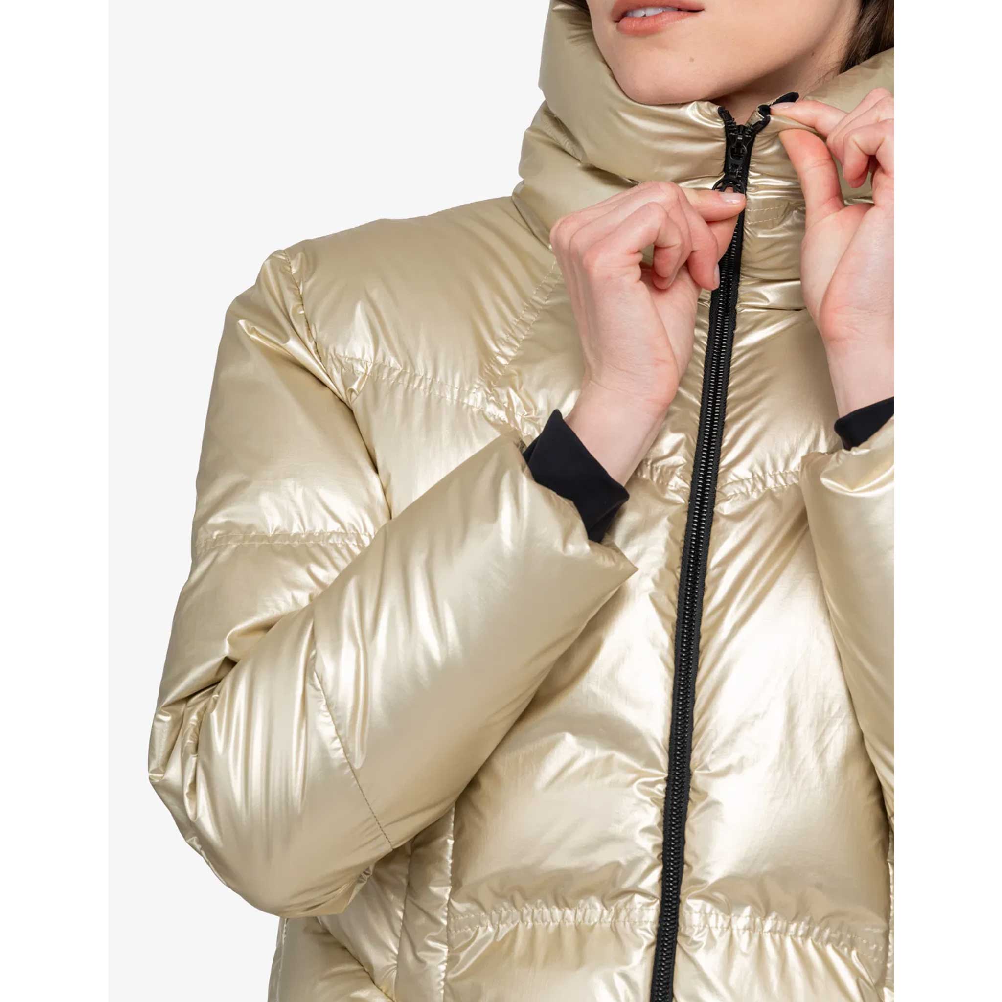 Orlando Ski Jacket in Ice Gold