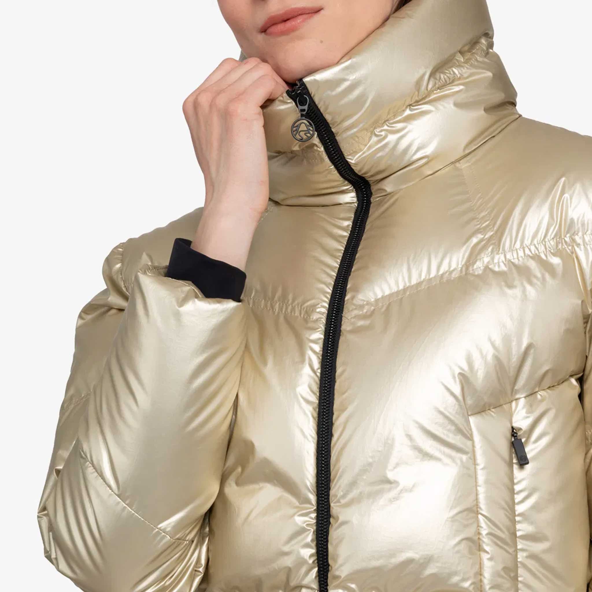 Orlando Ski Jacket in Ice Gold