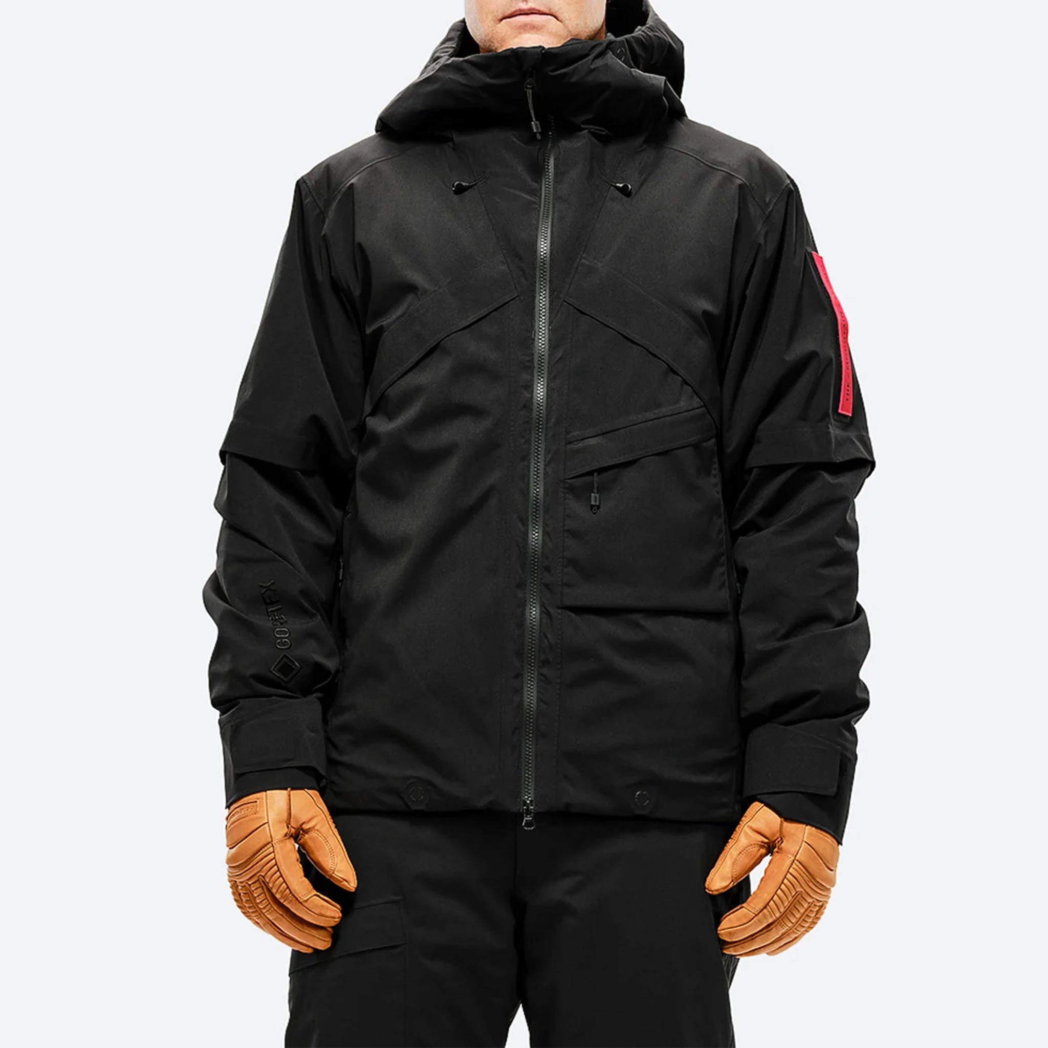 Gore-Tex Stretch Ski Jacket in Black