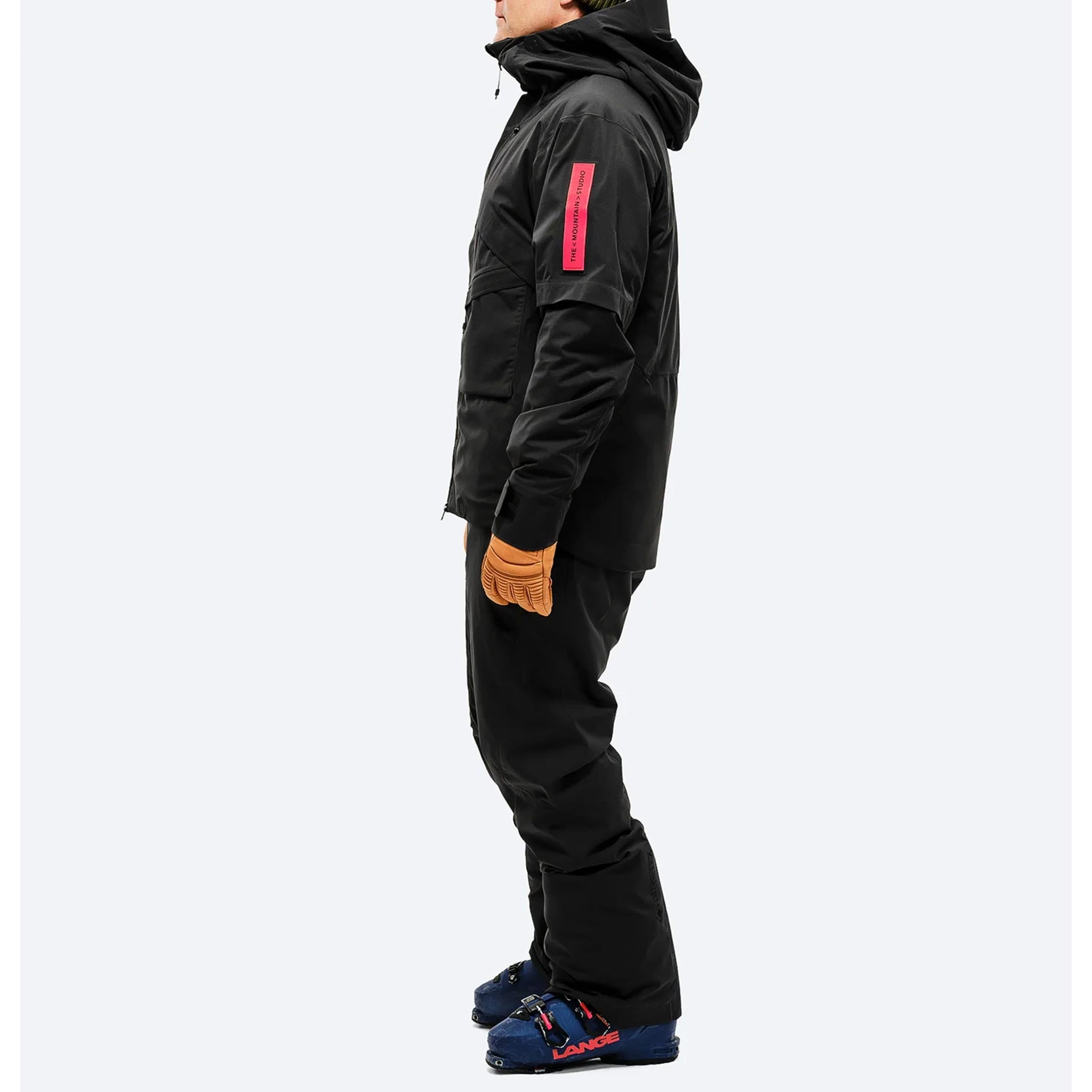 Gore-Tex Stretch Ski Jacket in Black