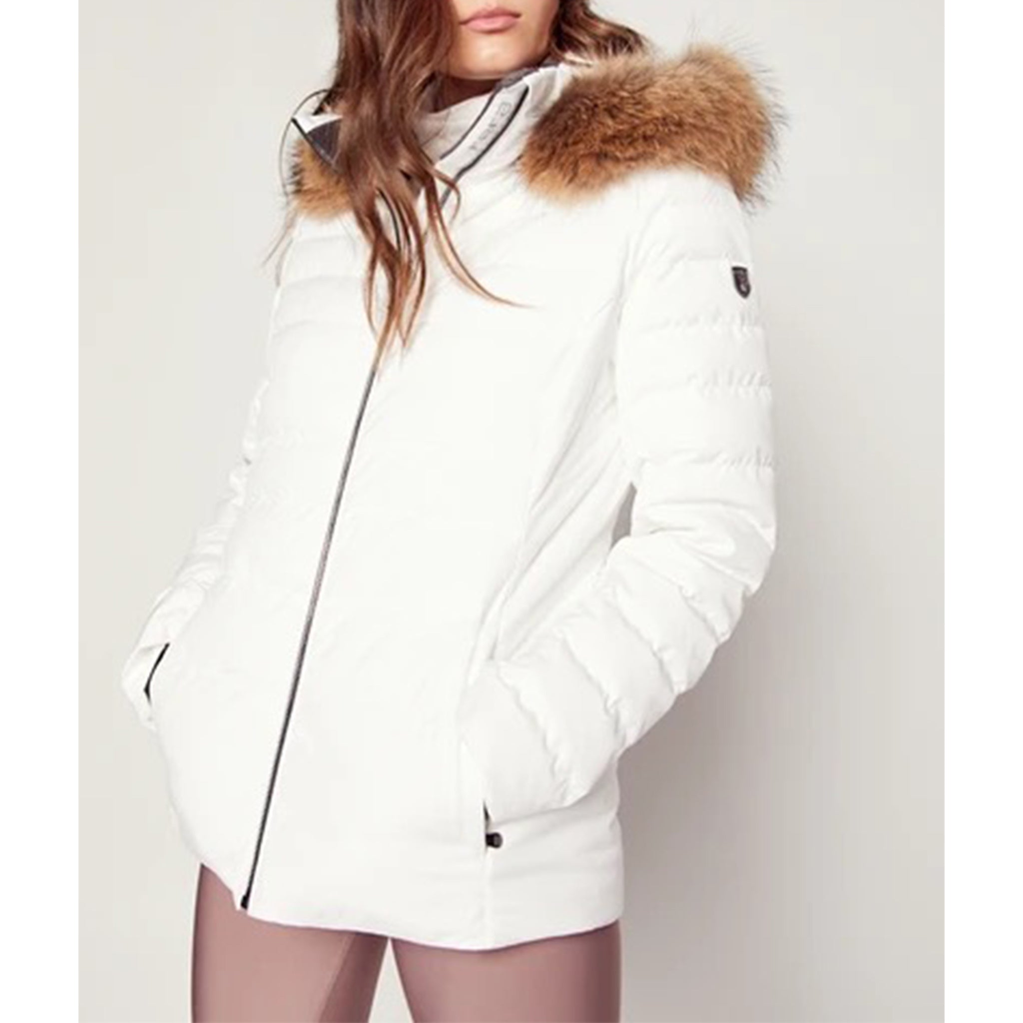 Julia Ski Jacket in White