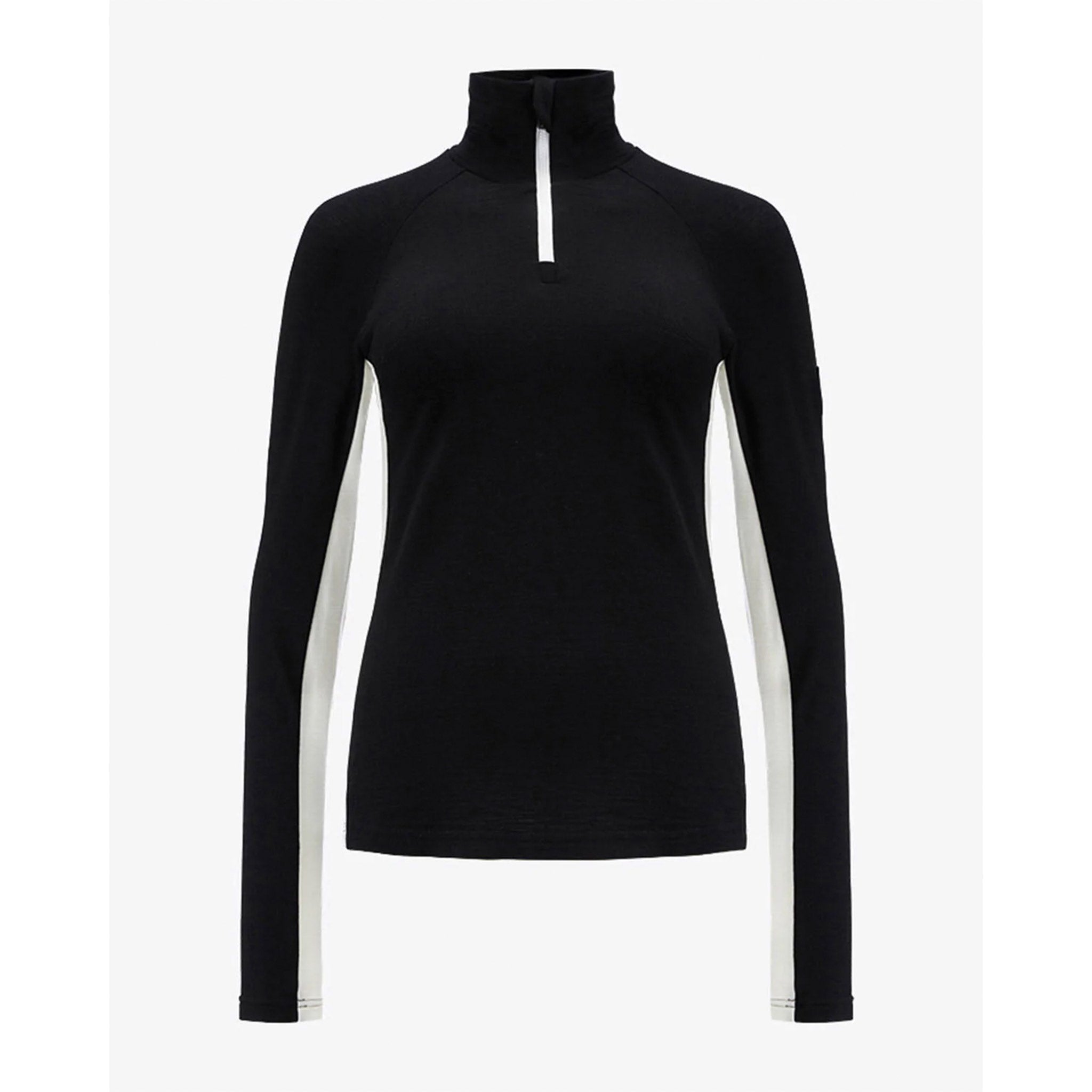 Voss Zipup Sweater in Black