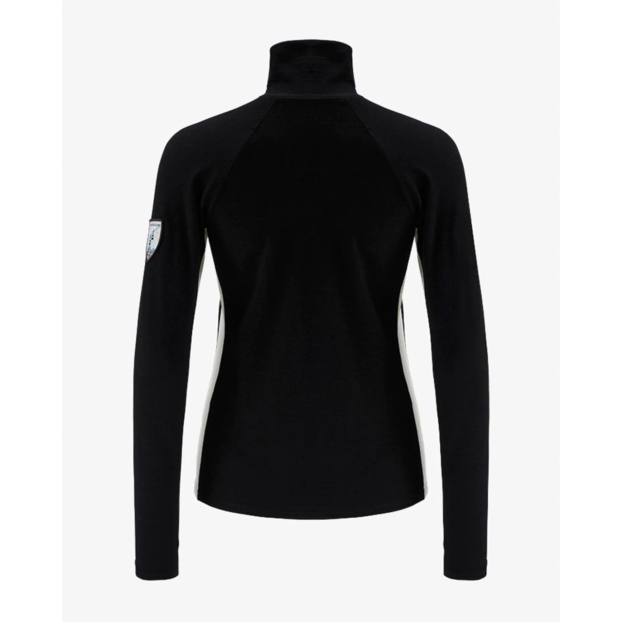 Voss Zipup Sweater in Black